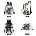 thumbnail image 2 of Black Butterflies Travel Laptop Backpack Casual Daypack Lightweight Bookbag Compartment for Business, 2 of 7