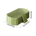 thumbnail image 3 of Cadorn Foldable Bathtub - Space - Saving Portable Soaking Tub for Home & Travel, 3 of 6