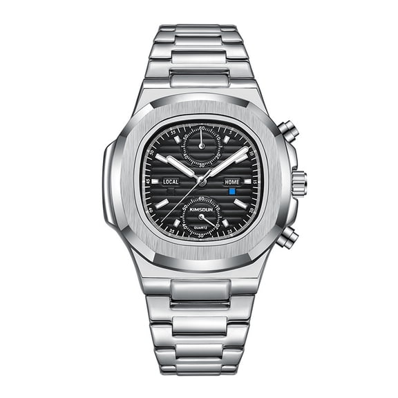 New men's quartz watch, Nautilus wristwatch, men's watch, waterproof multifunctional quartz watch, business men's watch