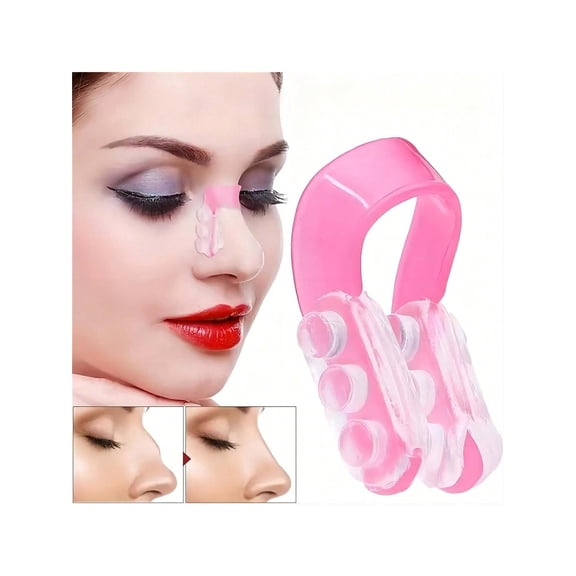 1pcs Silicone Nose Clip Nose Shaper Beauty Tool Nose Pincher Lifter Stopper For Rhinoplasty Shaping Makeup Nose Lift Tool Adjustable Comfort Fit