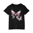 thumbnail image 1 of HVOBBTY T-shirt Doux à Manches Courtes Décontracté pour Tout-Petit, T-shirt Imprimé pour Garçons Tout-Petits Mode Col Rond Imprimé Manches Courtes Noir, 9 Ans, 1 of 3