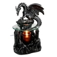 thumbnail image 3 of Ebros Smaug Castle Dragon Electric Oil Burner Tart Warmer Statue 9.5"H Figurine, 3 of 7