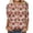 A12 Multicolor, variant on bnaln Christmas Sweatshirts for Women Xmas Jumpers Crewneck 3/4 Sleeve Shirts Cute Funny Xmas Graphic Tees Plus Size Holiday Tshirts Loose Fit Casual Pullover Tunic Tops
