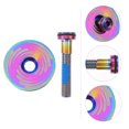 thumbnail image 2 of MasteelfCA 1 Set Titanium Alloy Bike Bowl Cover Practical Bike Front Fork Stem Cover, 2 of 8