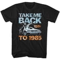 thumbnail image 1 of Back To The Future Retour en 1985 T-Shirt Noir pour Adulte TG, 1 of 2