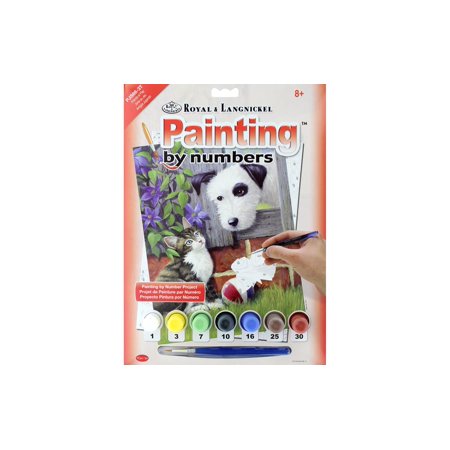 UPC: 0090672070654 | PJS66 ROYAL PAINT BY NUMBER JUNIOR SM FRIENDS AT PLAY