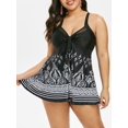 thumbnail image 1 of TANTALIO DE TANTALIO DE MALLA DE TANTO CROSS TANKINI TANKINI TANKINI Rosegal Leggings de talla grande, 1 of 5