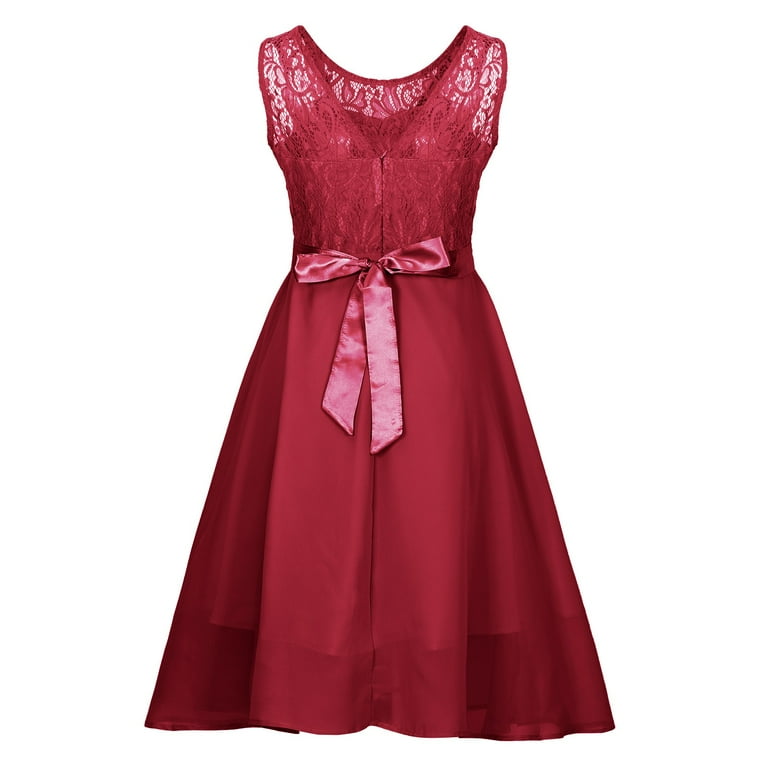 cute semi formal dresses Shoulder-Tie Little White Party Dress T869W White / 00 main image 0