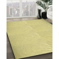thumbnail image 3 of Ahgly Company Machine Washable Indoor Rectangle Transitional Sun Yellow Area Rugs, 2' x 4', 3 of 7