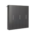 thumbnail image 3 of Prepac HangUps 72" Storage Cabinet Set C - 3 pc - Black, 3 of 6
