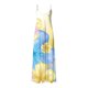 thumbnail image 3 of WILLBEST Vestidos Floreados para Mujer, Vestido Largo Sexi de Verano con Escote En V y Tirantes, Vestido Playero Estampado A La Moda para Vacaciones Mediana​​, 3 of 3