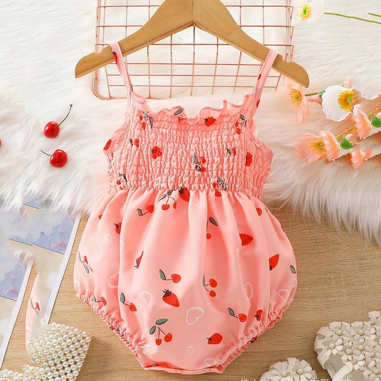 Pink Best Smocked Baby Clothes Girls Clothes Clearance Under