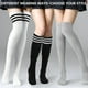 thumbnail image 5 of Calcetines hasta el muslo Trifabricy para mujer, invierno, 6 pares, 5 of 7