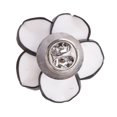 thumbnail image 4 of Broche de flor de polimérica hecho a mano, alfiler de sopa para mujer, insignia Hugo broche de la flor de la boda, 4 of 9