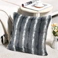 thumbnail image 2 of Home Soft Things Plush Striped Faux Fur Pillow Covers, Set of 2, 20"x20", Bungo, 2 of 6