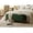 Green, variant on Modern Storage Benches with Walnut Wood Legs, 47'' Ottoman Bench with 20 Gallons Storage Space for Bedroom End of Bed, Fabric Upholstered Entryway Bench with Seating for Livingroom, Green