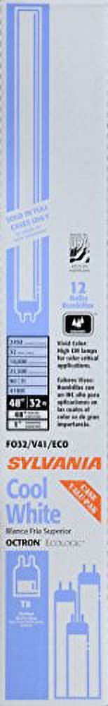 Sylvania OCTRON LED 32W Straight Light Bulbs, ECOLOGIC (2 Pack)