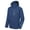 Navy, variant on Men's Softshell Hiking Jackets Ski Snow Fleece Lined Lightweight Removable Hood Navy Blue L