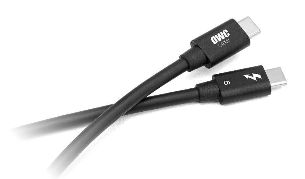 Apple, Thunderbolt 4 (USB‑C) Pro Cable, 1.8m, braided, White