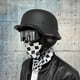 thumbnail image 2 of Motorcycle DOT German Style Half Helmet + Goggles for H-arley Biker Pilot Unisex Motorbike Helmets M/L/XL Size, 2 of 5