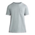 thumbnail image 5 of George Men's Garment Wash Crewneck Pocket Tee with Short Sleeves, Size XS-3XL, 5 of 5