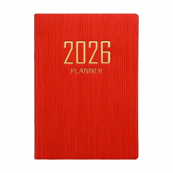 CCOCC Pocket Calendar 2025-2026 Pocket Planner 2026 - Mini Calendar Notebook with Travel Diary Function,School Organizer for Daily Planning,Simple and Portable for Personal and Academic Use