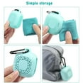 thumbnail image 3 of Portable Outdoor Travel Quick Drying Towel Soft Sports Cold Towel with Silicone Pouch Protective Cover, 3 of 8