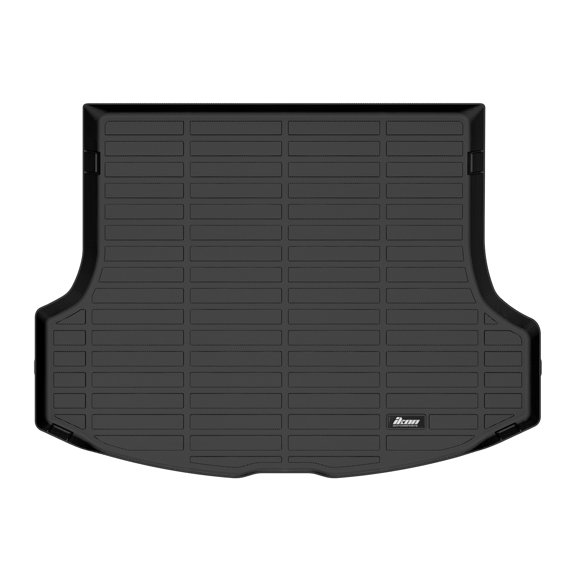 Ikon Motorsports Trunk Mat Compatible With 2023-2025 Lexus RX350 RX350h RX500h RX450h+, Black Car Auto TPE 3D Molded Rear Cargo Cover All Weather Boot Liner Protector Pad