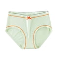 thumbnail image 2 of HongQid Women's Mid-Waisted Brief Panties, 1-Pack, Moisture-Wicking Cotton Brief Underwear, 2 of 5