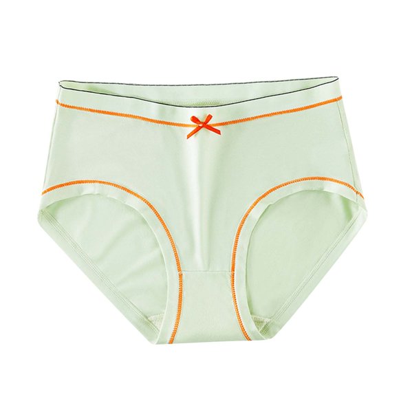 Women's Briefs, Soft and Comfortable Breathable Underwear, Provides Relaxing Fit with No Waist Restriction, for Daily and Sleep Use