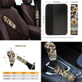 thumbnail image 5 of HUIACONG Car Seat Cover Set, with Armrest Cushion Car Cup Coasters, 14 Pack Personalized Design Suitable for Vans Automotive Sunflower, 5 of 8