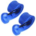 thumbnail image 1 of Reaction Tackle Fishing Rod Socks - Fishing Pole Sleeves and Covers for Baitcasting Rods, Spinning Rods Blue (Flat-Cast-9), 1 of 4