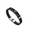 Black, variant on Non-Binary Jewelry - Soft Silicone Transgender Symbol Bracelet Stainless Steel Trans Pride Gender Identity Id Bangle Trans Support Jewelry for Allies, 8.26 inches, Silver