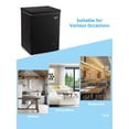 thumbnail image 2 of Congelador horizontal KRIB BLING 98L con control de temperatura de 7 marchas, negro, 2 of 8