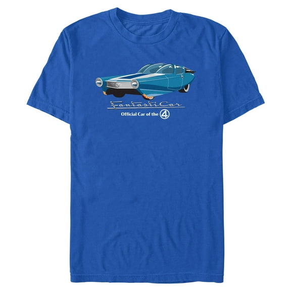 Mens The Fantastic Four: First Steps Official Car T Shirt