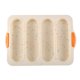 thumbnail image 1 of Molpara Pasteles Francés de 4 Ranuras Molpara Pan Pequeño Francés DIY Bandeja para Hornear Antiadherente Fácil de Desmoldar, 1 of 5