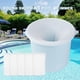 thumbnail image 5 of Paquete de 10 filtros de cesta de calcetines para skimmer de piscina para piscina enterrada sobre el suelo, 5 of 8