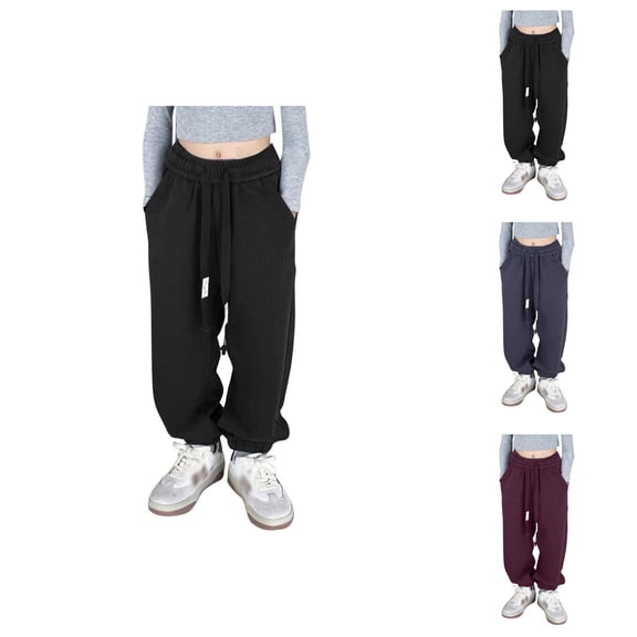 Girls Pants Kids Leggings Toddler Baby Girls Boys Stretchy Basic Harem Pants Sweatpants Trousers