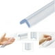 thumbnail image 5 of Protector de bordes extra suave, inodoro y con fuerte adhesivo con 1 rollo de cinta de doble cara, protector de esquinas transparente para seguridad del bebé, 5 of 8