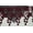 Altotux_UB302_Eggplant, variant on 4.5" 12 Color Dangling Embroidered Floral Venice Lace Trim Guipure By Yd (Burgundy)