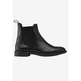 thumbnail image 4 of ellos Leather Chelsea BootsShort Ankle Boot Comfortable Women's Winter Shoes (Wide Widths Available), 4 of 6