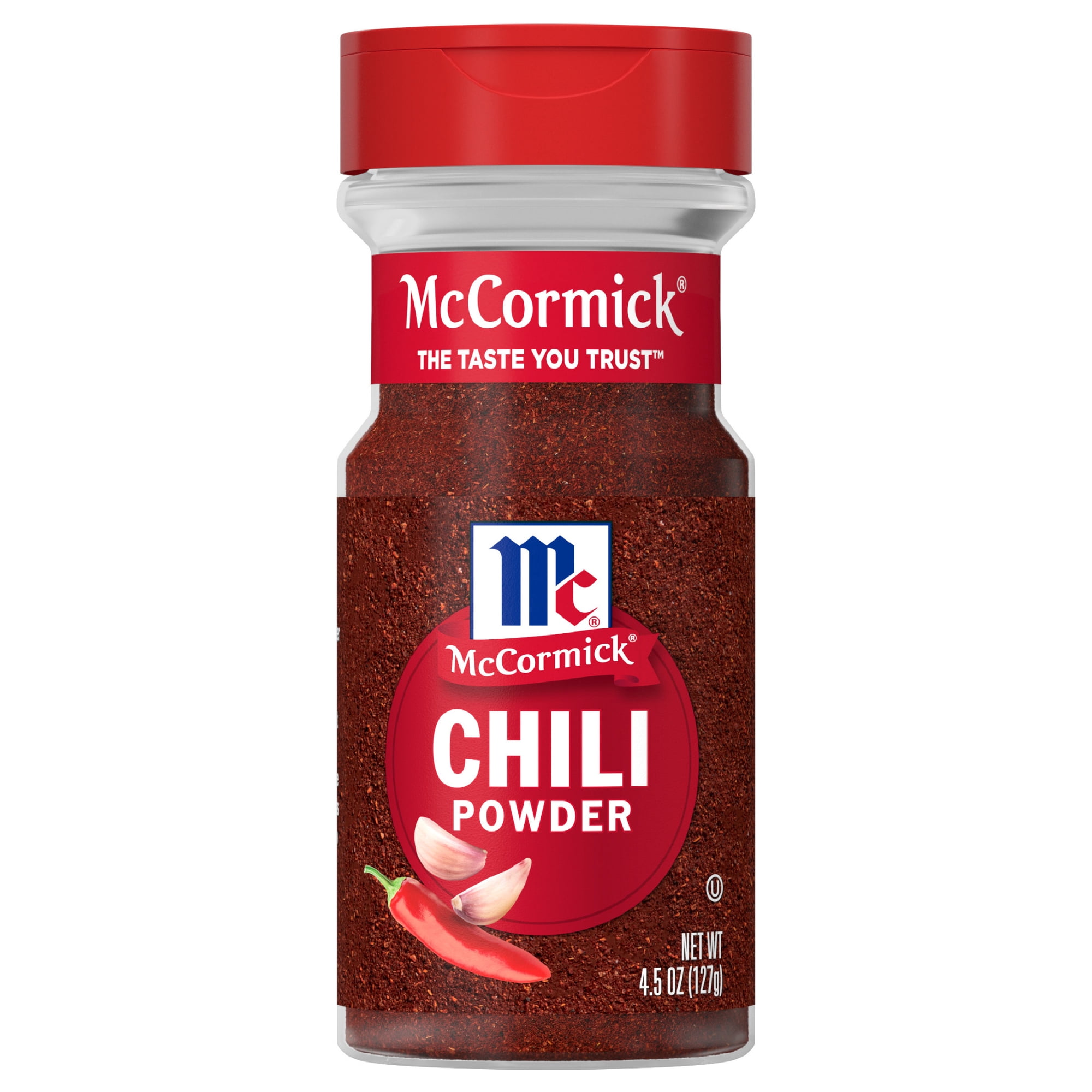 McCormick Non-GMO Kosher Chili Powder, 4.5 oz Bottle
