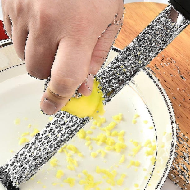 Cheese Grater Portable Stainless Steel Lemon Citrus Hand Grater Vegetable Fruit Tool Cheese Shavings Planer Kitchen Gadgets