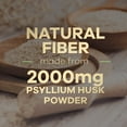 thumbnail image 6 of Psyllium Husk Capsules - Psyllium Husk Powder 2000 mg Per Serving - Extra Strength Fiber Supplement for Daily Digestion & Regularity Support - Natural Psyllium Fiber Caps - Bottled USA - 180 Capsules, 6 of 10