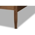 thumbnail image 6 of Baxton Studio Alya Classic Traditional Farmhouse Walnut Brown Finished Wood Twin Size Daybed, 6 of 6