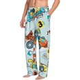 thumbnail image 2 of Daiia Cartoon Car Racing Men's Sleep Pant with Pockets and Drawstring,Pajama Pants-Large, 2 of 9