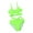 czb# Green138, variant on CUZIBR Baby Swimsuit Girl Two Piece Swimsuit Solid Adjustable Strap Criss Cross Bikini Set Fashion Stylish Popular Swimsuit,Black,7-8 Years