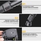 thumbnail image 3 of Inteprter Trípode de cámara de aleación de aluminio de viaje portátil profesional Q111 con cabezal panorámico para cámara Digital SLR DSLR Accesorios de cámara y óptica, 3 of 6