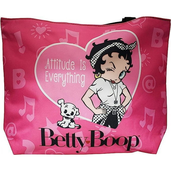 Betty Boop Attitude is Everything tote bag BB5946
