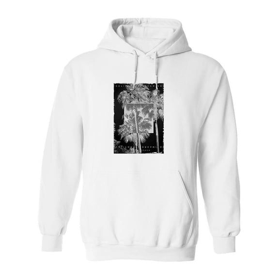 California Palms Hoodie Men -Image by Shutterstock, Male 5X-Large